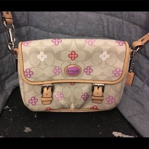 Coach Crossbody Small Purse Tan